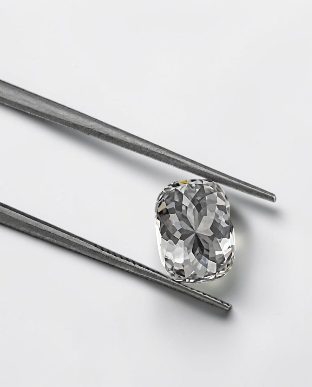 1 CT IGI Certified Cushion Portuguese Cut Diamond, Lab Grown Diamond ,Portugal Flower Cut Lab Created Diamond, Diamond for Custom Ring