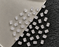 3 × 5 mm small Radiant loose Moissanite diamond, D color, VVS2 clarity