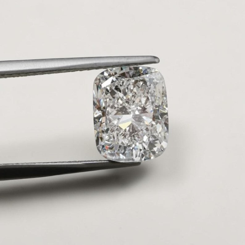 0.5ct to 3ct Cushion cut Lab Grown Diamond, IGI Certified, EF Colour, VVS/VS Clarity