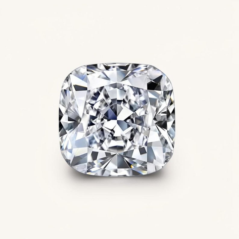 0.5ct to 3ct Cushion cut Lab Grown Diamond, IGI Certified, EF Colour, VVS/VS Clarity