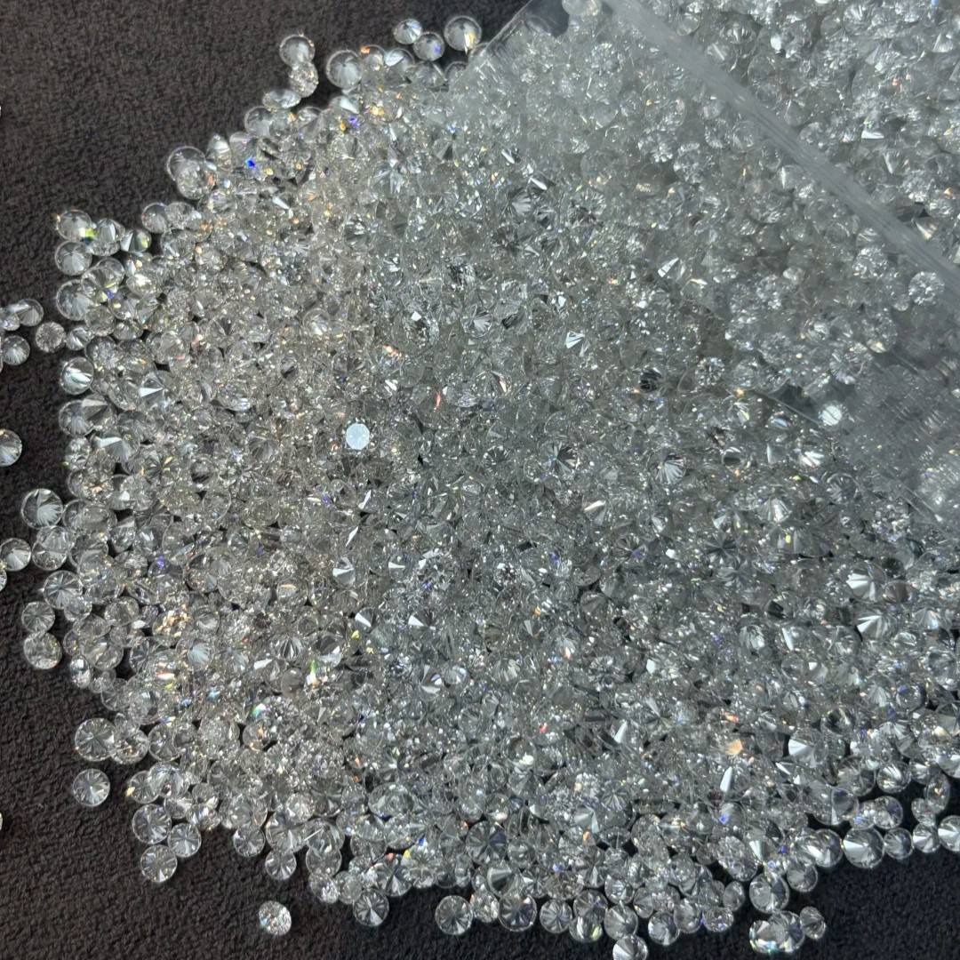 0.7 to 0.8 MM Round Loose Moissanite Diamond