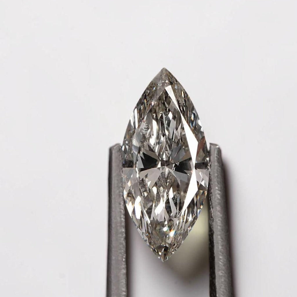 1 CT IGI Certified Marquise Portuguese Cut Diamond, Lab Grown Diamond ,Portugal Flower Cut Lab Created Diamond, Diamond for Custom Ring