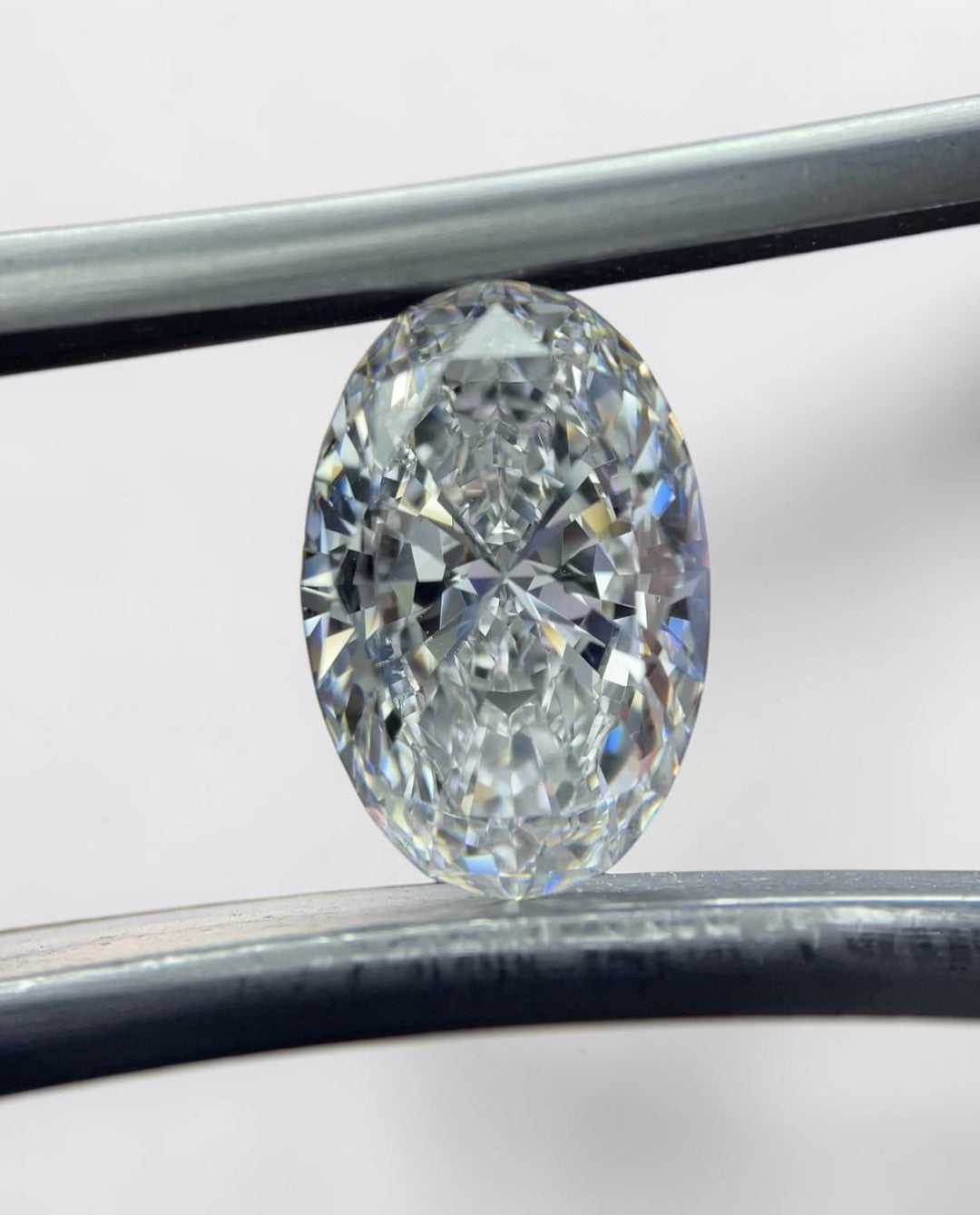 1 CT IGI Certified Oval Portuguese Cut Diamond, Lab Grown Diamond ,Portugal Flower Cut Lab Created Diamond, Diamond for Custom Ring