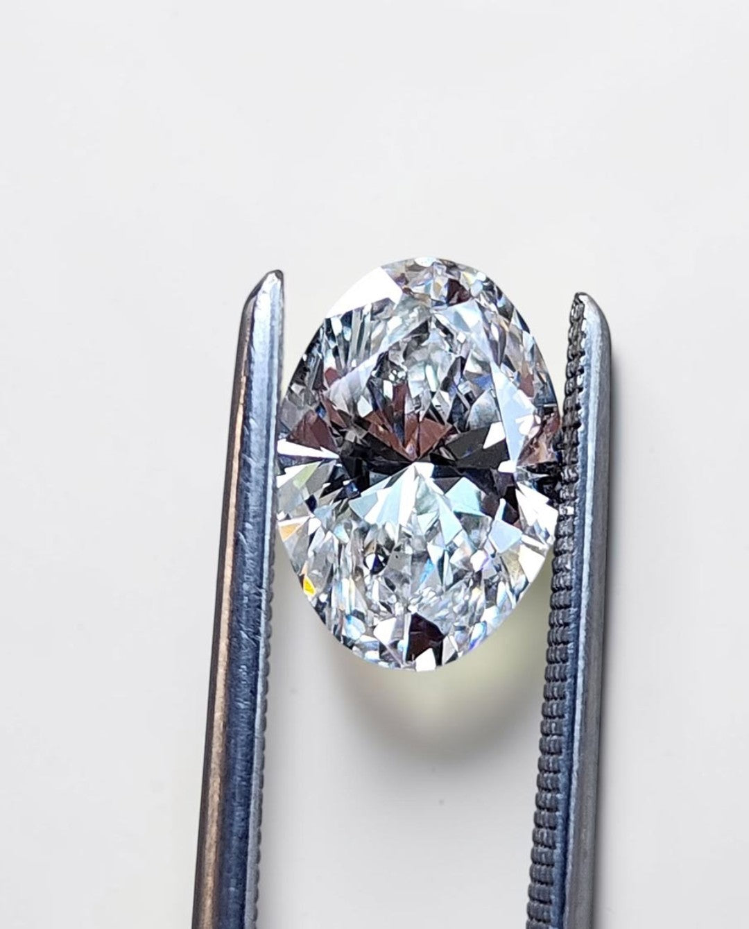 1 CT IGI Certified Oval Portuguese Cut Diamond, Lab Grown Diamond ,Portugal Flower Cut Lab Created Diamond, Diamond for Custom Ring