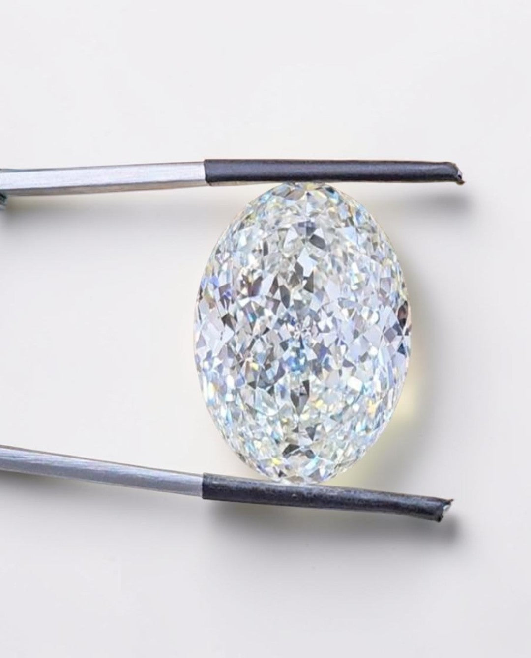 1 CT IGI Certified Oval Portuguese Cut Diamond, Lab Grown Diamond ,Portugal Flower Cut Lab Created Diamond, Diamond for Custom Ring