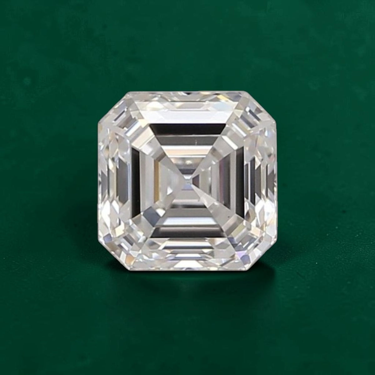 1CT Natural Asscher Cut Diamond
