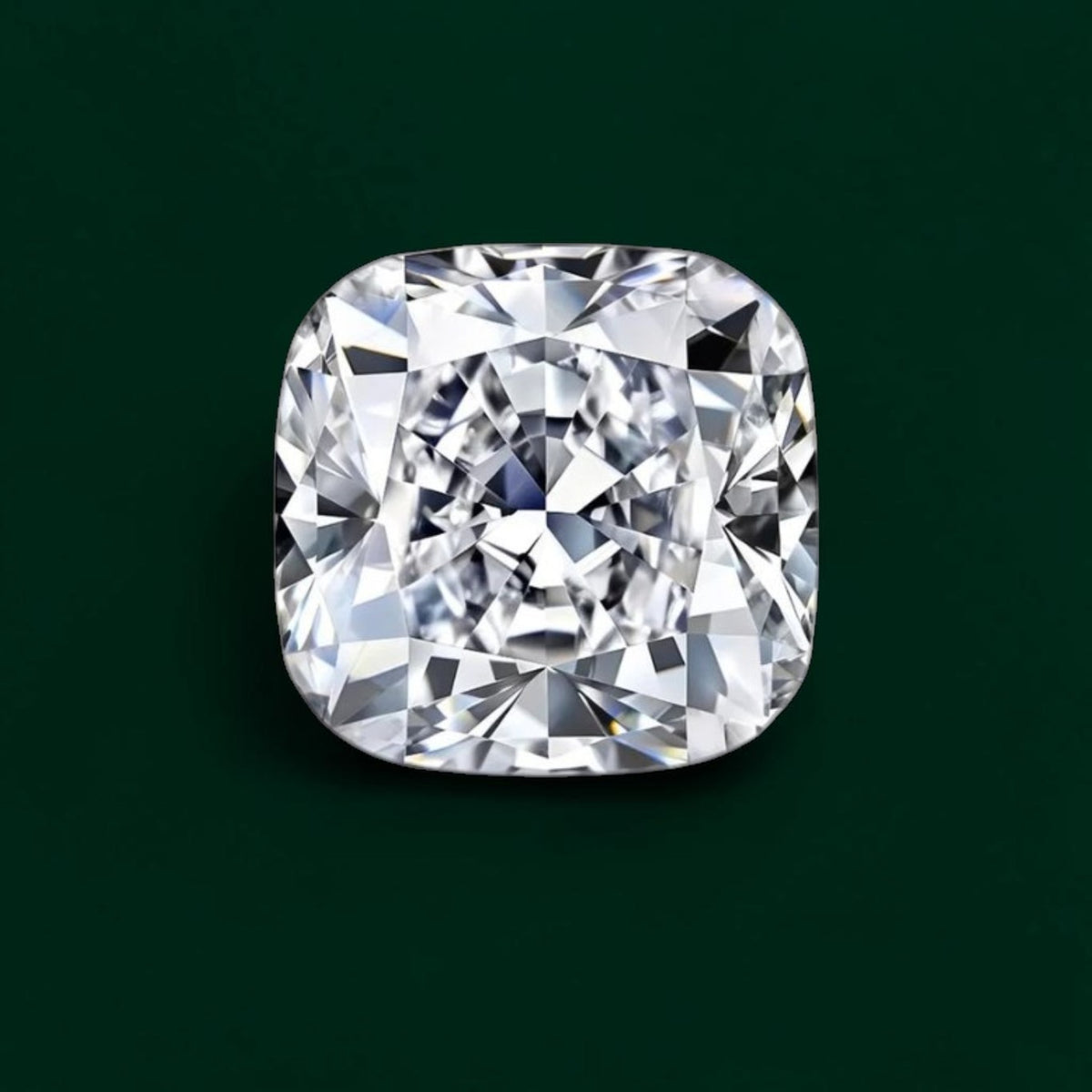 1CT Natural Cushion Cut Diamond