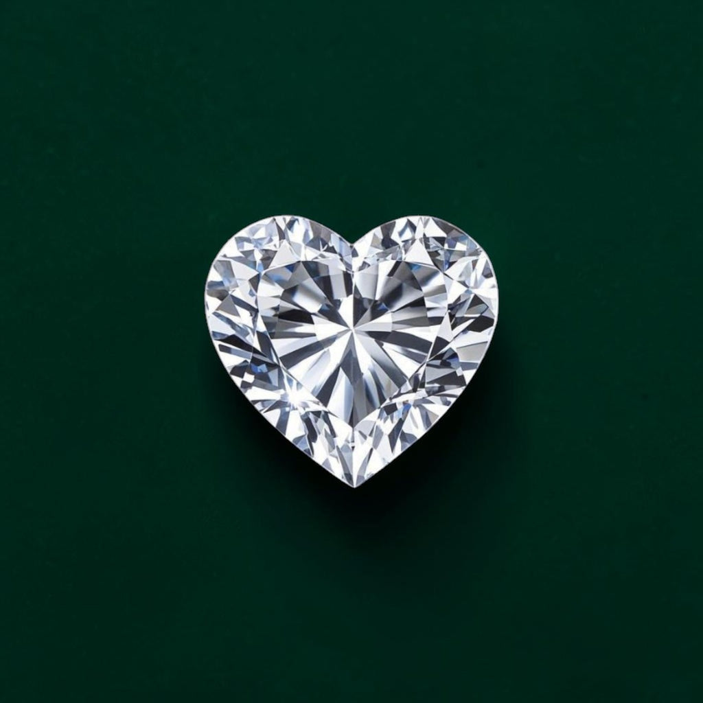 1CT Natural Heart Cut Diamond