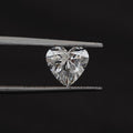 1ct to 5ct Heart cut Lab Grown Moissanite Diamond, EF Colour, VVS/VS Clarity