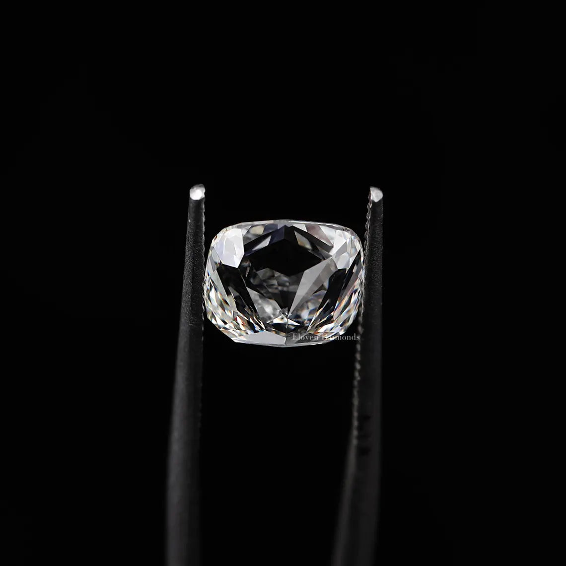 1ct to 5ct Cushion cut Lab Grown Moissanite Diamond, EF Colour, VVS/VS Clarity
