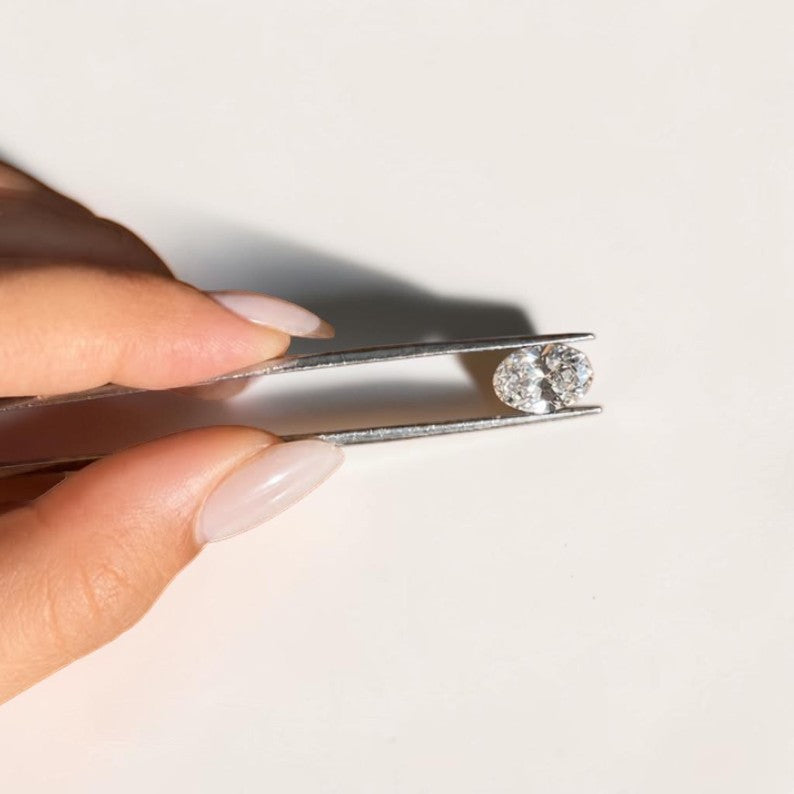 0.5ct to 3ct Oval cut Lab Grown Diamond, IGI Certified, EF Colour, VVS/VS Clarity
