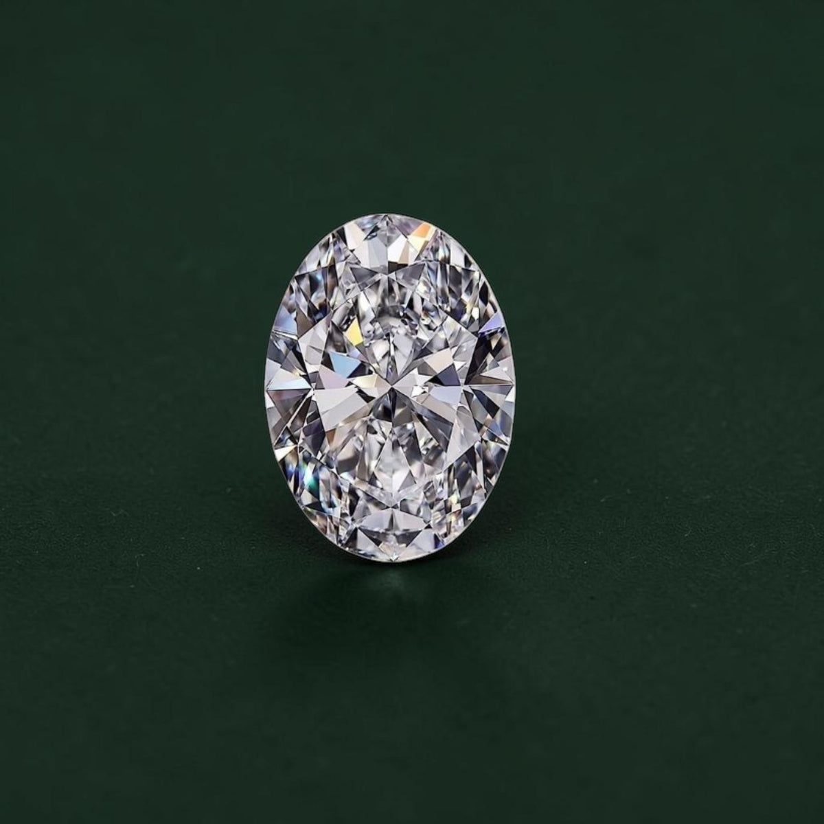 1CT Natural Oval Cut Diamond