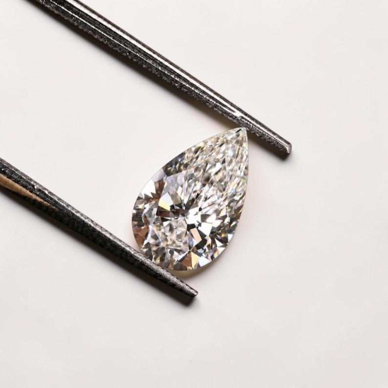 0.5ct to 3ct Pear cut Lab Grown Diamond, IGI Certified, EF Colour, VVS/VS Clarity