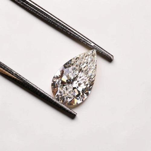 0.5ct to 3ct Pear cut Lab Grown Diamond, IGI Certified, EF Colour, VVS/VS Clarity
