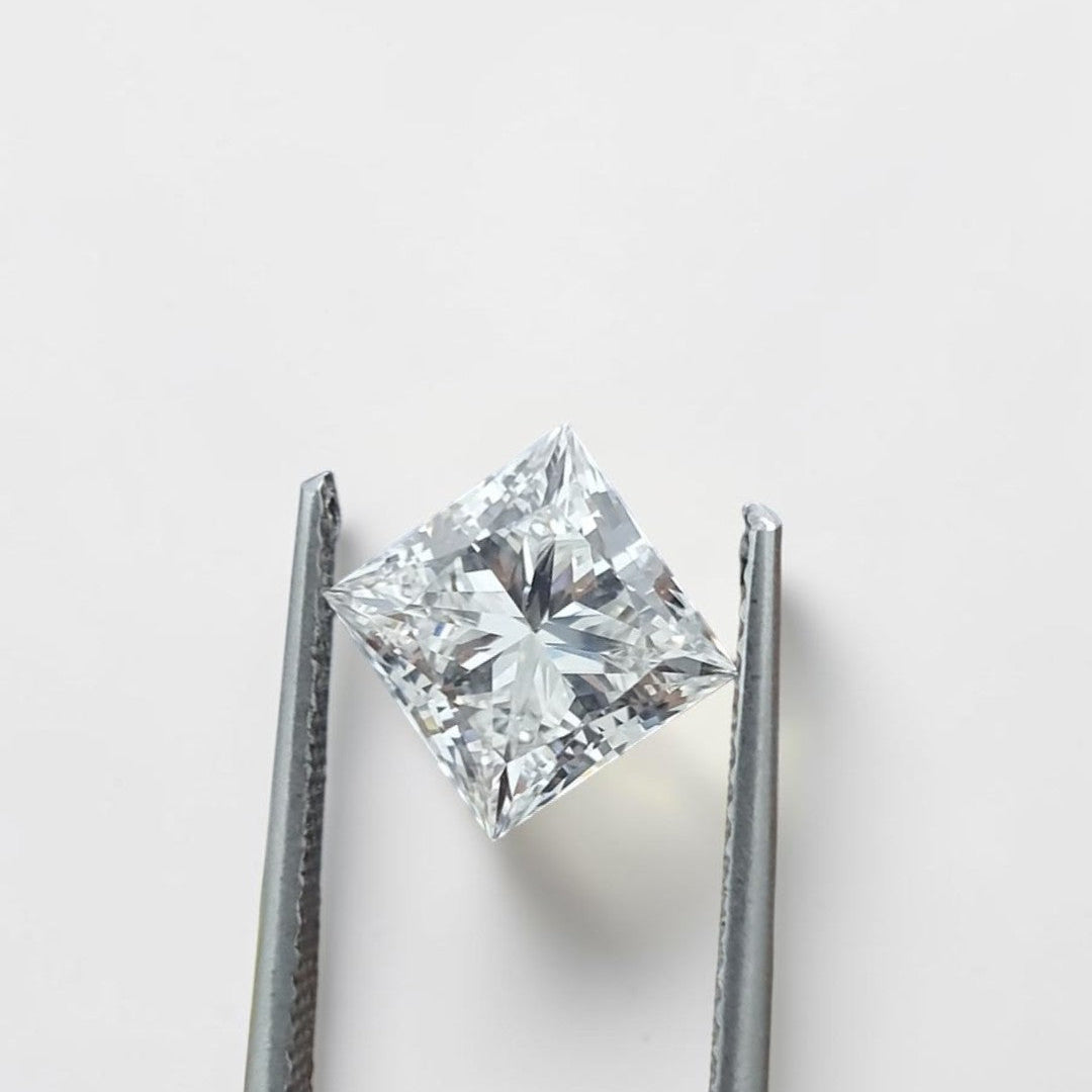 1 CT IGI Certified Princess Portuguese Cut Diamond, Lab Grown Diamond ,Portugal Flower Cut Lab Created Diamond, Diamond for Custom Ring