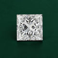 1CT Natural Princess Cut Diamond