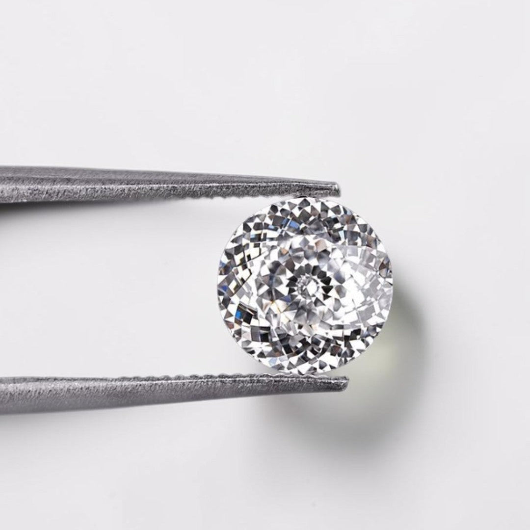 1 CT IGI Certified Round Portuguese Cut Diamond, Lab Grown Diamond ,Portugal Flower Cut Lab Created Diamond, Diamond for Custom Ring
